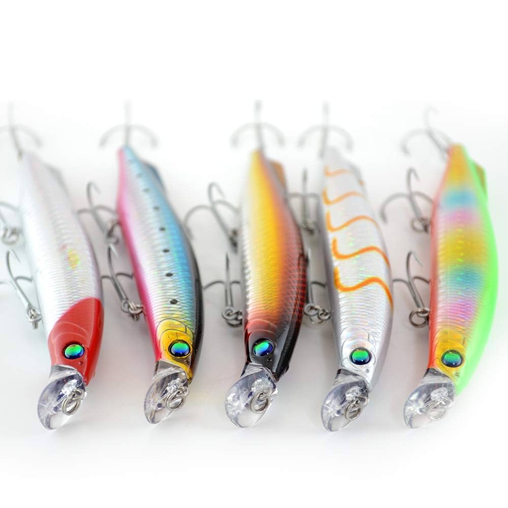 Amazon.co.jp: Floating Lipless Minnow F125 22g Set of 5 Lure